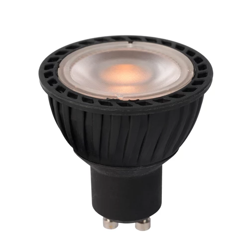 Lucide MR16 - Lámpara led - Ø 5 cm - LED Regul. - GU10 - 1x5W 2200K/2700K - Negro - detalle 2
